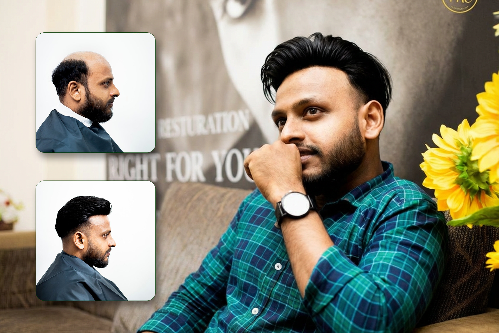 Hair Replacement Result